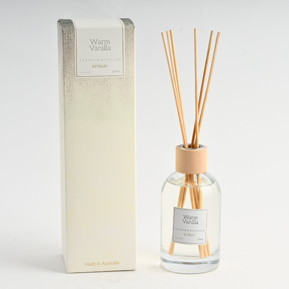 Retreat Reed Diffuser 200ml - WARM VANILLA